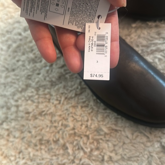 Ladies Brown Leather Ankle Boots - Picture 4 of 6